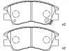 Bremsbelagsatz, Scheibenbremse Brake Pad Set:MB 500 812