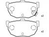 Pastillas de freno Brake Pad Set:58302-29A00