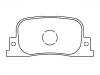 Bremsbelagsatz, Scheibenbremse Brake Pad Set:04466-47010