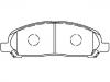 Bremsbelagsatz, Scheibenbremse Brake Pad Set:MR407127