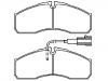 Pastillas de freno Brake Pad Set:50 01 874 888